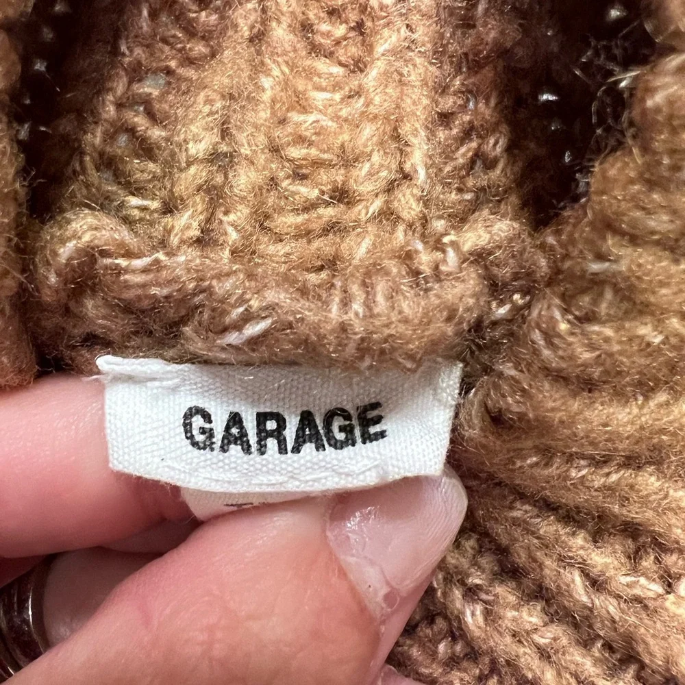 Garage crop long sleeve sweater XS - Picture 2 of 3